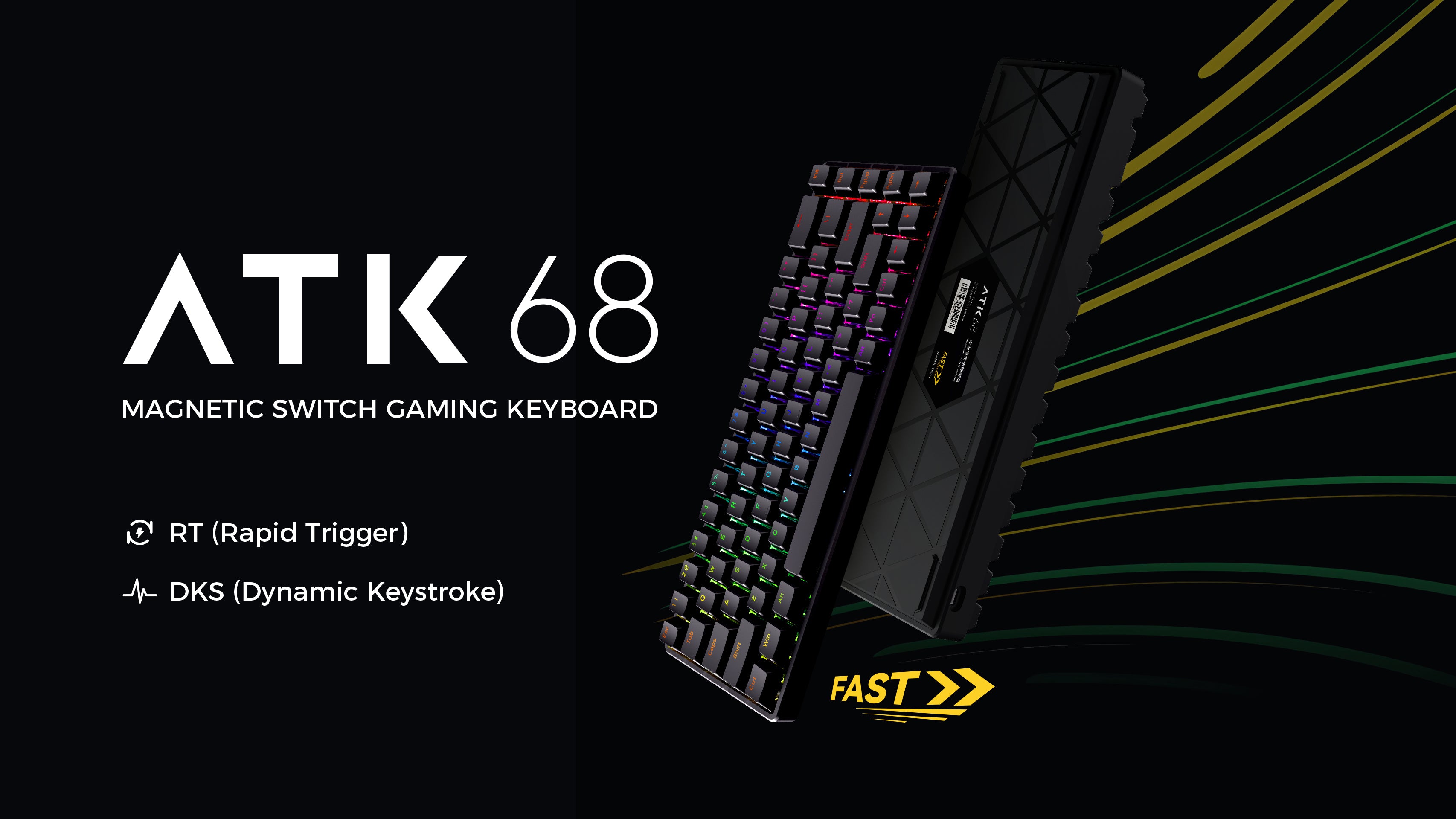 Magnetic Switch Gaming Keyboard | Pro Gaming Setup – ATK