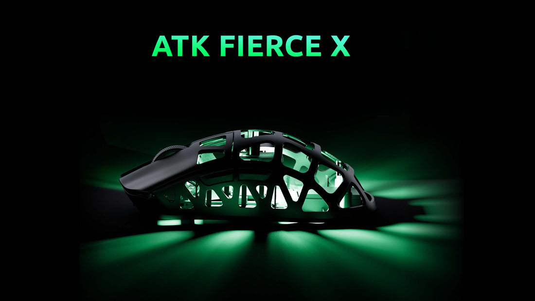 New Release: Magnesium-Aluminum Alloy Exoskeleton Mouse - ATK FIERCE X