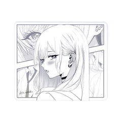 ATK Anime Mouse Pad featuring a blushing anime girl in manga style with 'ATK GEAR' logo.