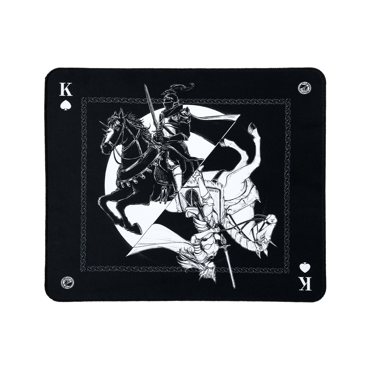ATK Knight Zodiac Horse Limited Edition Gaming Mouse Pad with knight on horse design