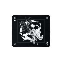 ATK Knight Zodiac Horse Limited Edition gaming mouse pad with black microfiber surface and Poron base.