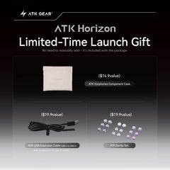 ATK Horizon DSP Gaming In-ear Earphones