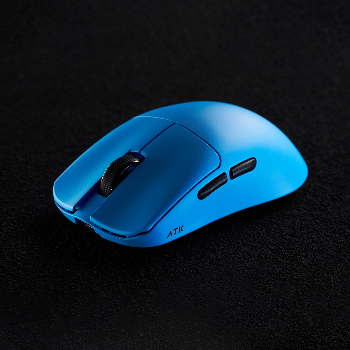ATK Blazing Sky F1 Extreme Esports Wireless Mouse in blue with LEVIATAN collaboration logo