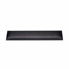 ATK Aluminum Alloy Keyboard Wrist Rest with PU leather surface and chamfered edges.