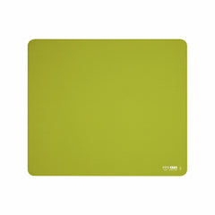 ATK 99G XSoft lime green eSport gaming mousepad with rounded corners and woven texture, product appearance.