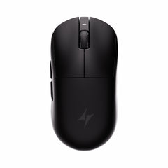 ATK Dragonfly A9 matte black lightweight wireless gaming mouse with subtle lightning bolt logo.