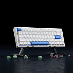 ATK RS6 65% White Keyboard with Blue Accents & Switches