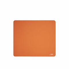ATK Sky XSoft orange eSport gaming mousepad with composite weave surface and recessed edge, showcased for product appearance.
