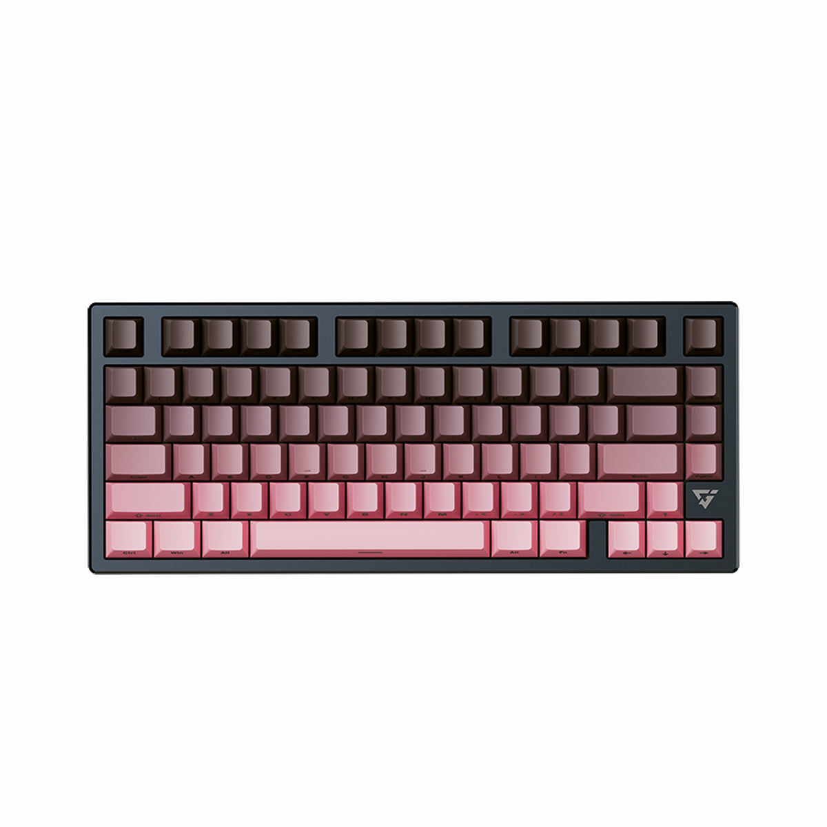 ATK VXE V75X/K wireless mechanical gaming keyboard in Blackberry color with gradient keycaps.