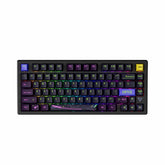 ATK RS7 eSports Hall Effect Keyboard with rainbow RGB lighting and a sleek black design.