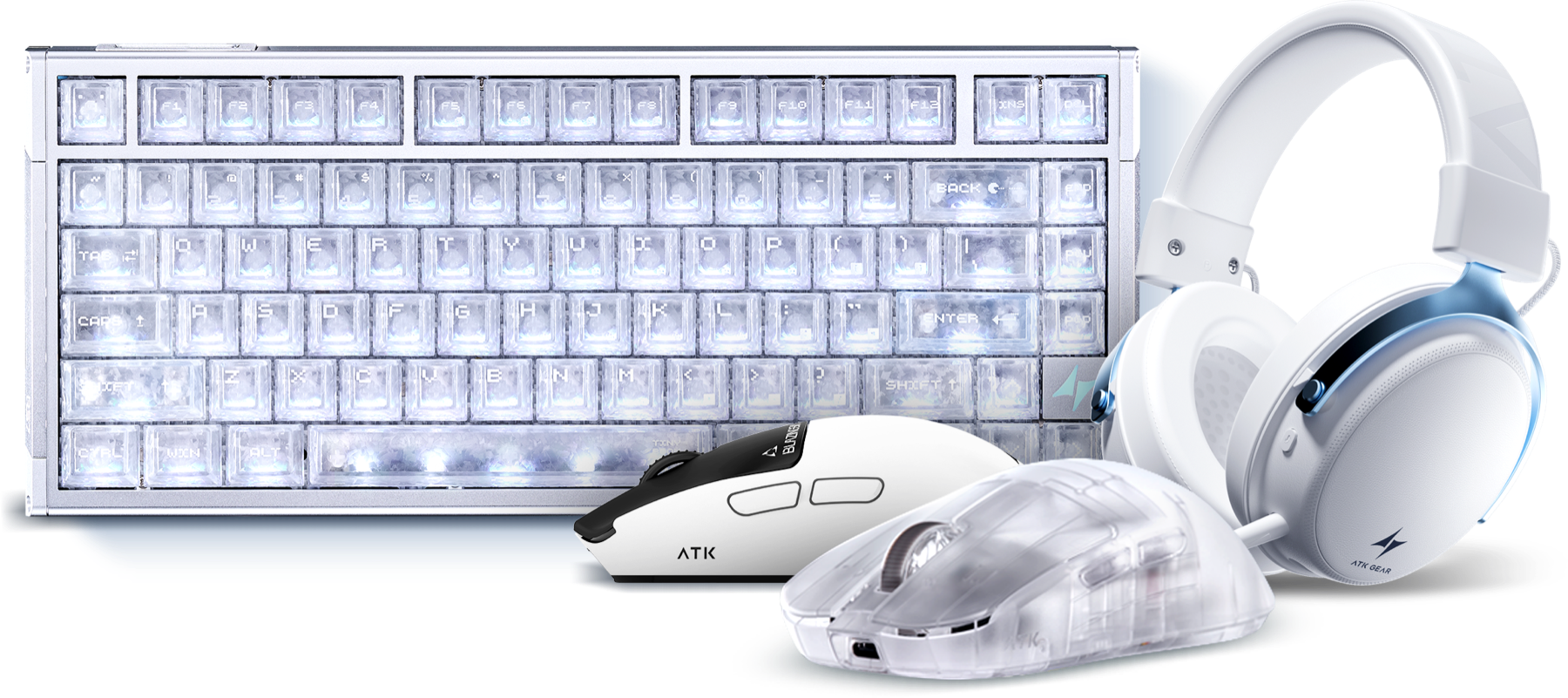 ATK keyboard mouse and headset setup