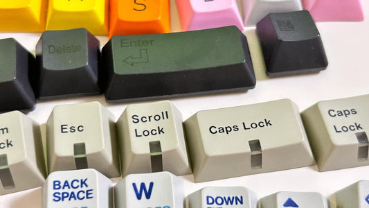 Different Mechanical Keyboard Keycap Craftsmanship: Extraordinary Experience with 5 Sided Dye-Sublimation Keycap