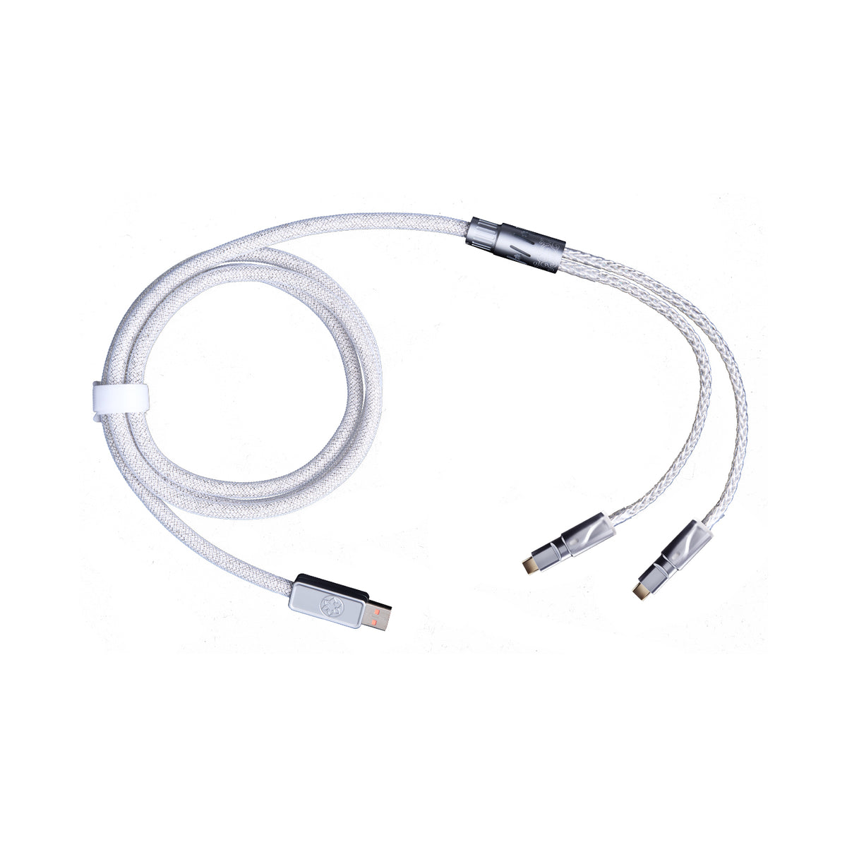 Velota × Huahuo PRO Dual-Connector Coiled Cable