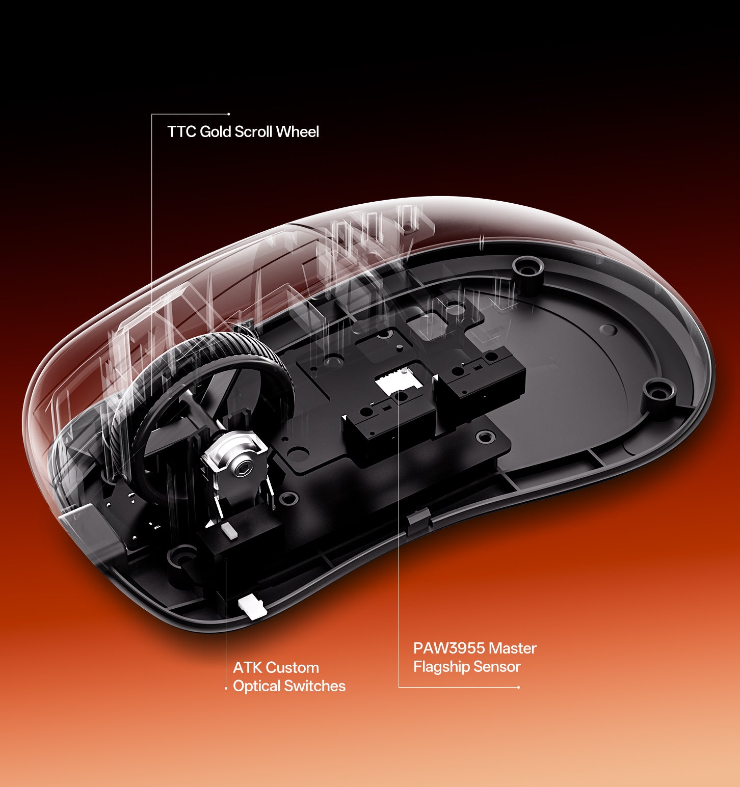 ATK Custom Optical Switch TTC Gold và sensor của Z1 V2