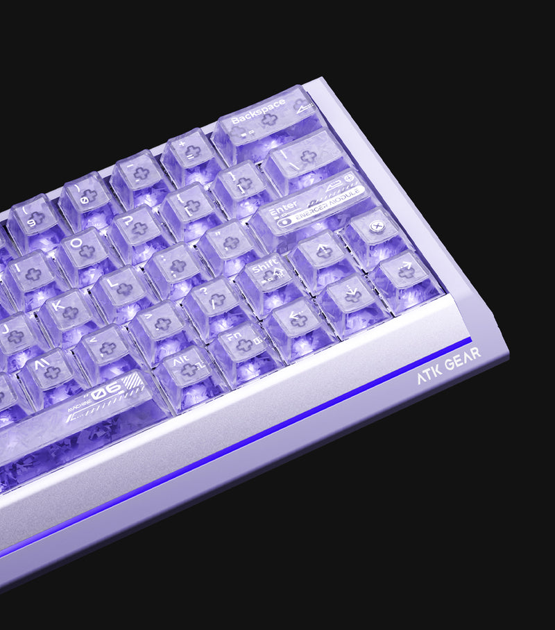 Carbon Fiber-Texture PC Keycaps