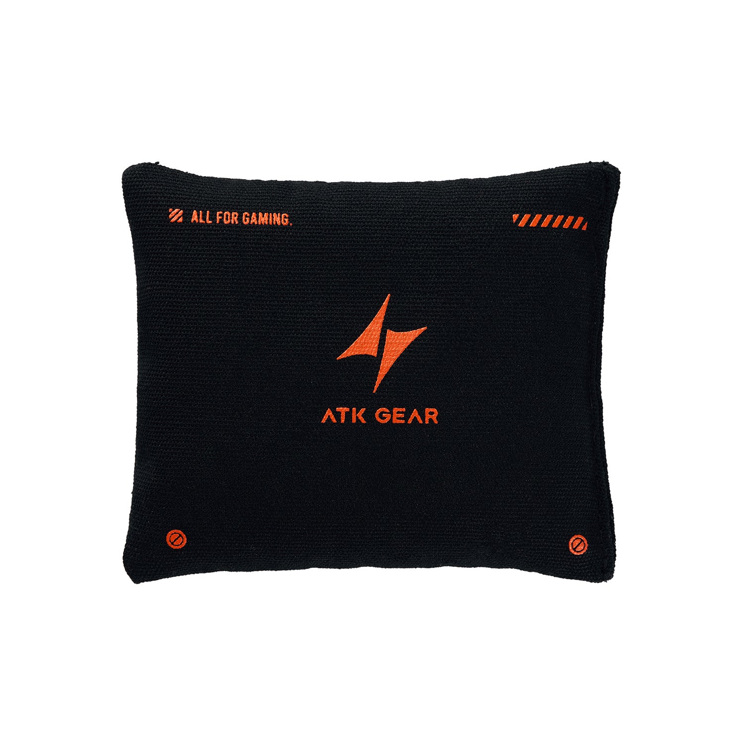 Black ATK Esports handheld sweat bag with orange logo and 'ALL FOR GAMING' text