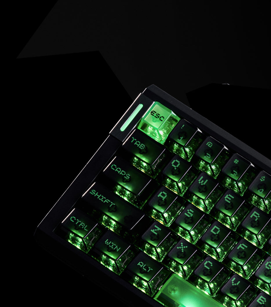 Frosted PC Keycaps