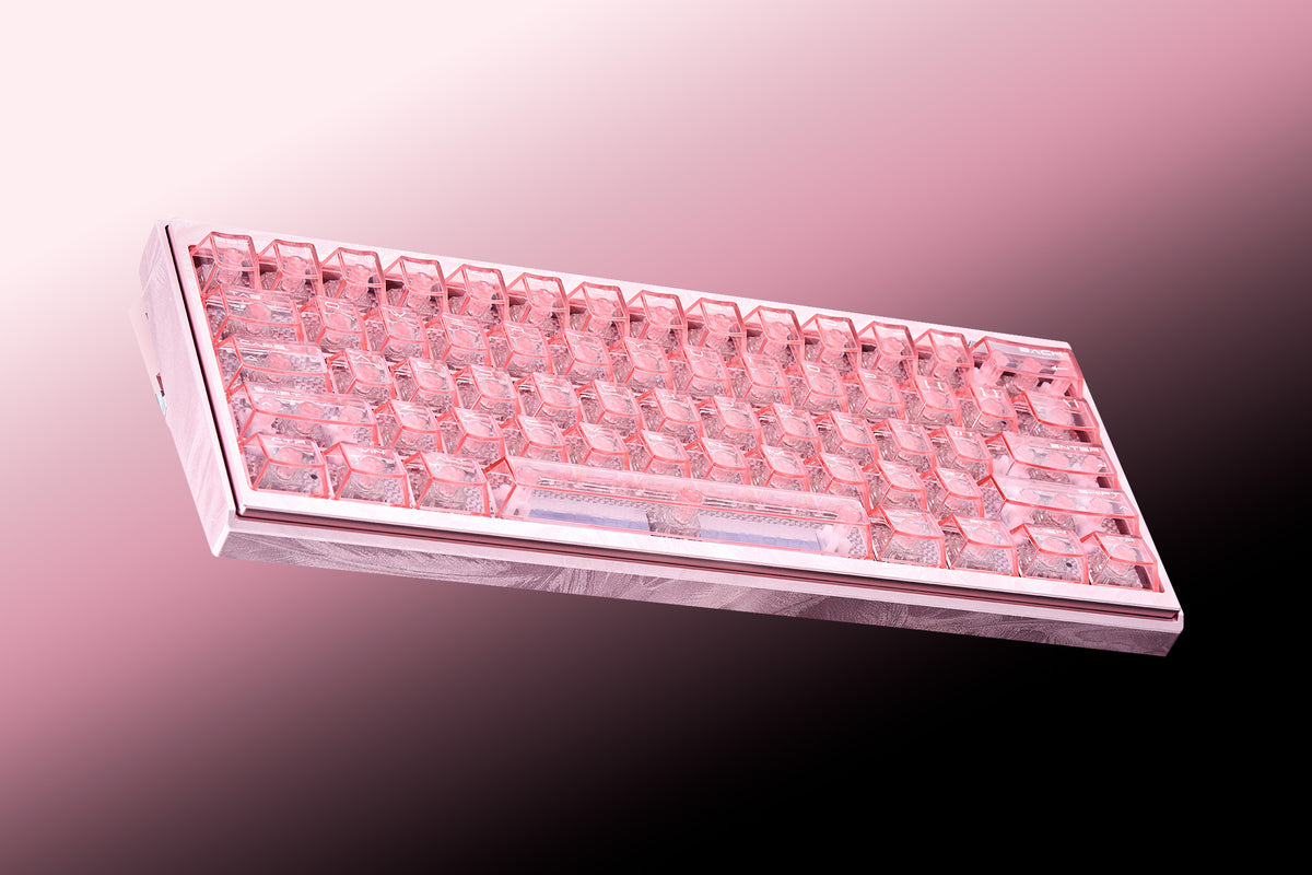 FUZZY 60/63 V2 pink finish display