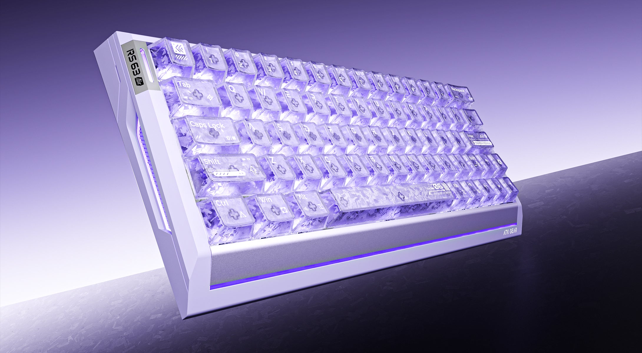 K-POP・アジア Ripple RS63 Air 63% Esports Hall Effect Keyboard | ATK