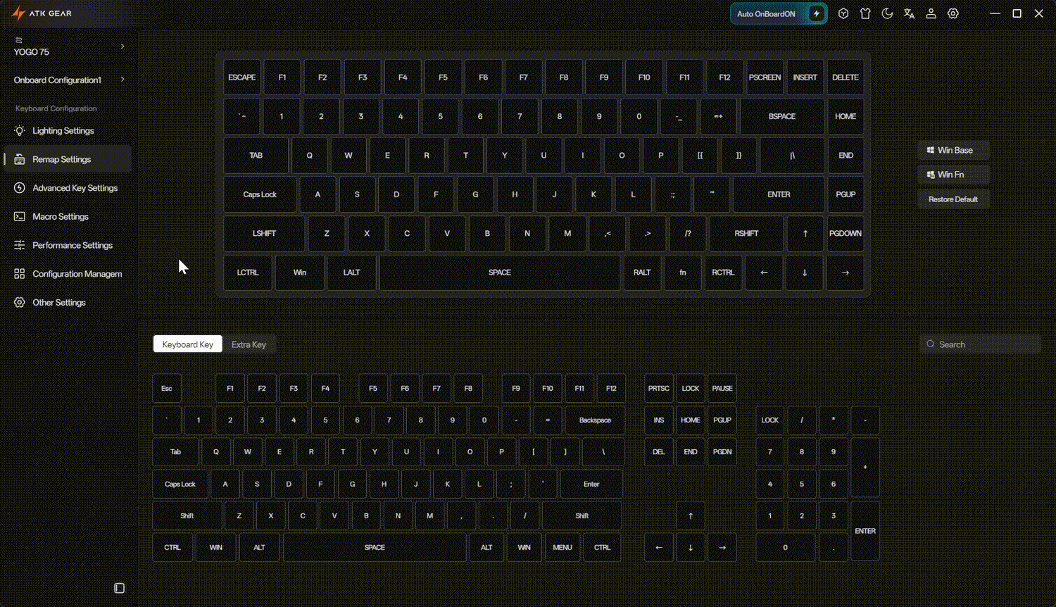 Low-Profile 75% Mechanical Keyboard | Slim RGB