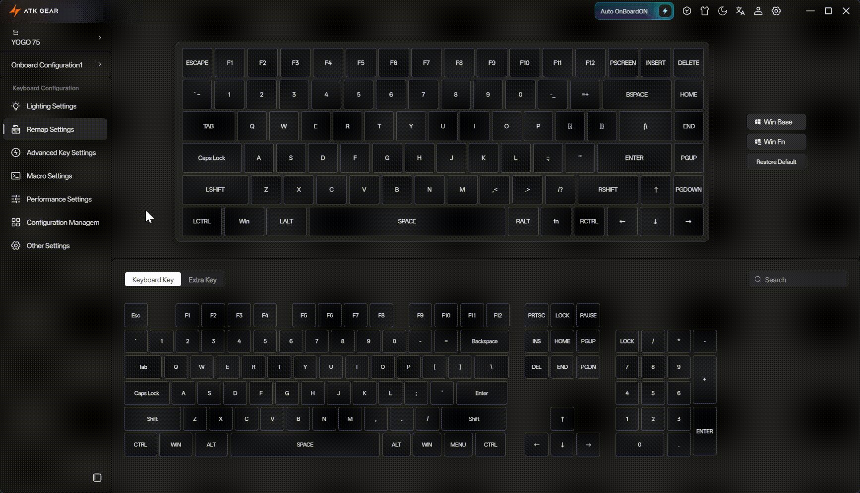 Dual CustomizableFunction Keys