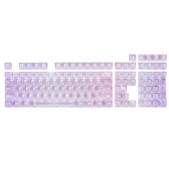Aurora Purple-Pink Gradient Keycap Set - 115 Keys