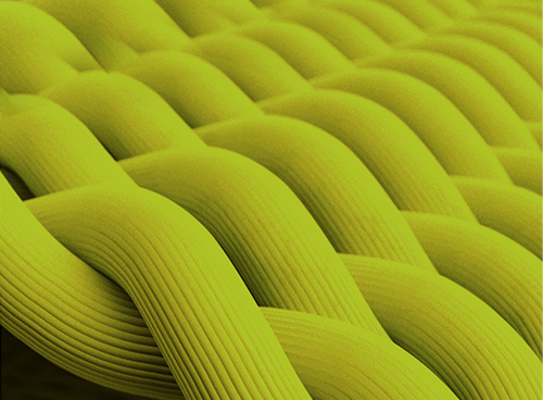 Blended Composite Fiber Weave