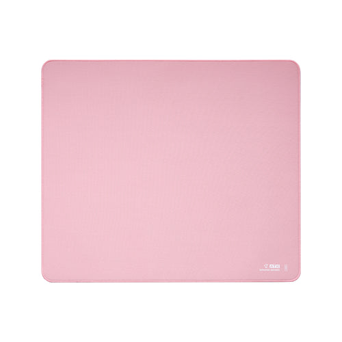 ATK Sky XSoft pink gaming mouse pad with composite weave surface and recessed edge