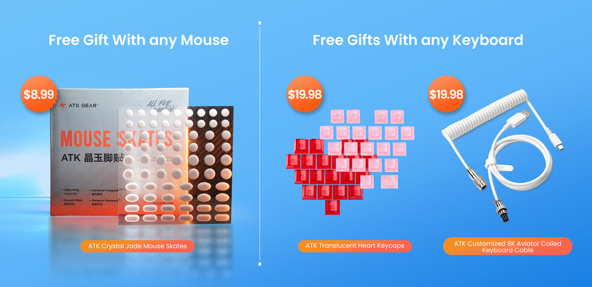 ATK specified product free gift