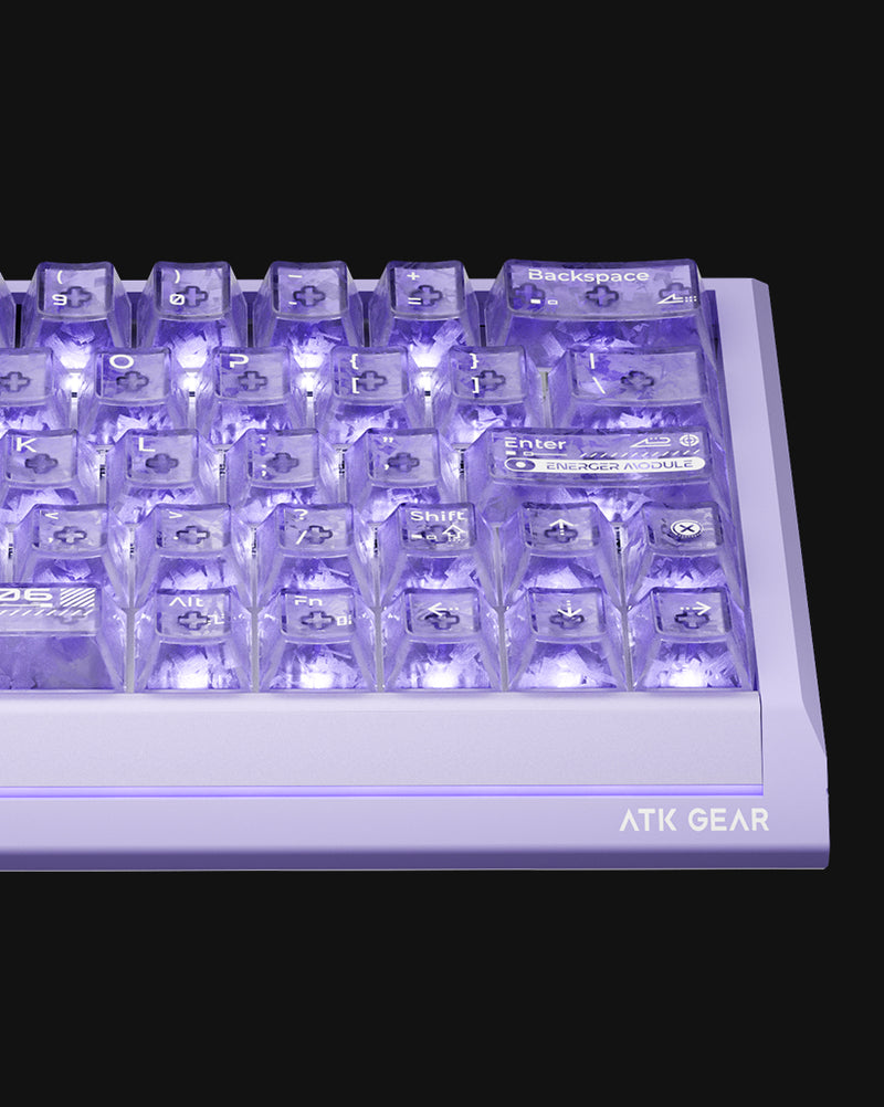 Carbon Fiber-Texture PC Keycaps