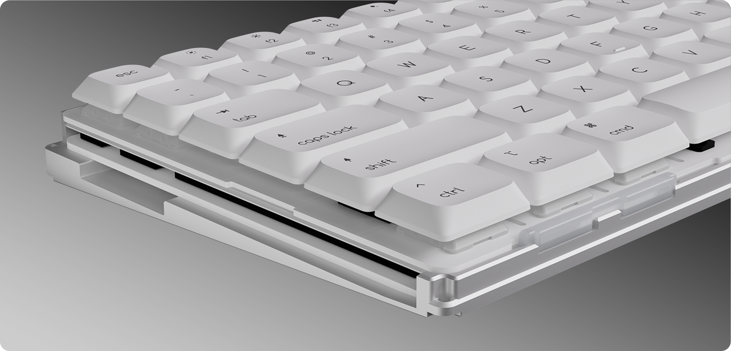 【新品未開封】ATO Yogo 75 Pro ロープロファイル/アルミ Low-Profile 75% Mechanical Keyboard | Slim RGB