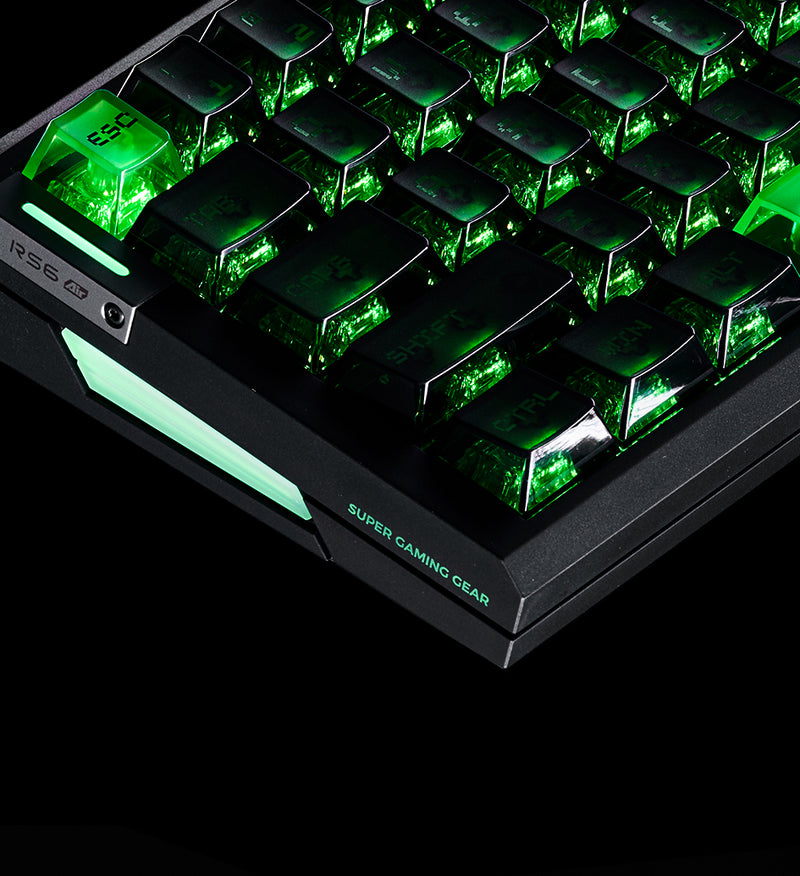 Frosted Translucent Keycaps