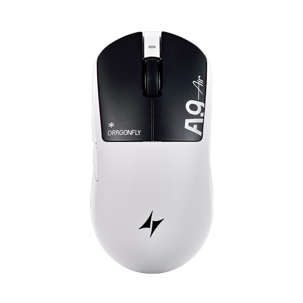 ATK Dragonfly A9 Ultimate Lightweight Wireless Mouse with black accents and scroll wheel