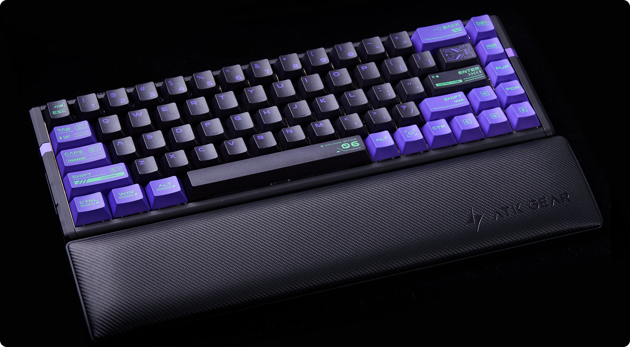 ATK Carbon Texture Ergonomic Gaming Wrist Rest