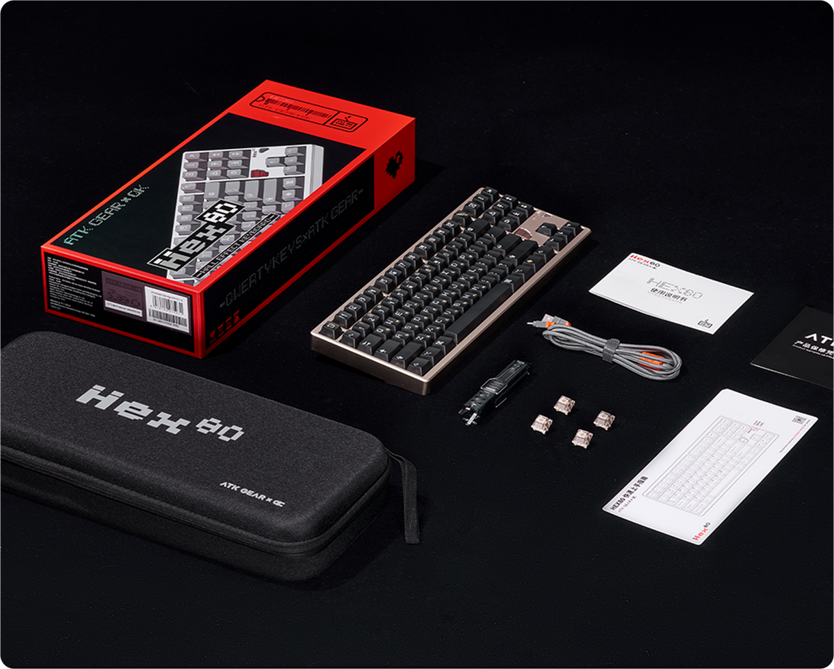 ATK × QK Hex80 TKL Magnetic Switch Keyboard