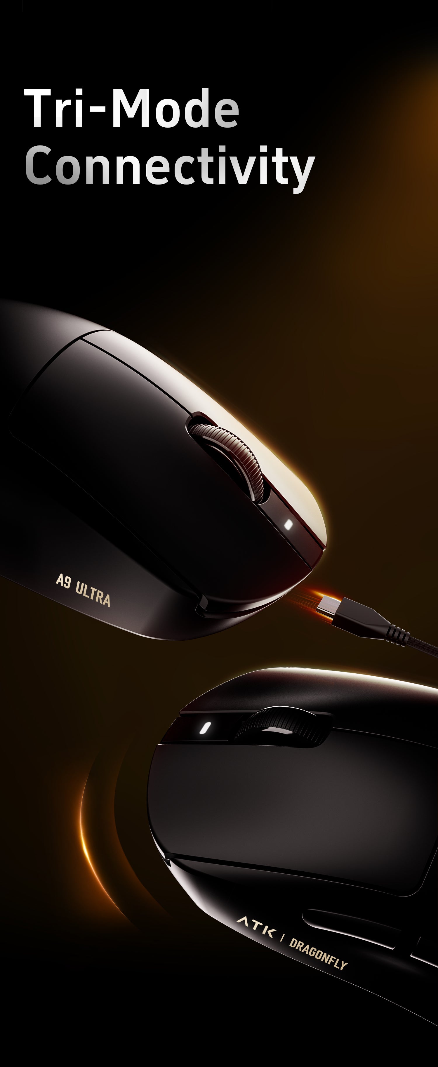 ATK Dragonfly A9 Series | Lightweight Wireless Mouse – ATK Gaming Gear