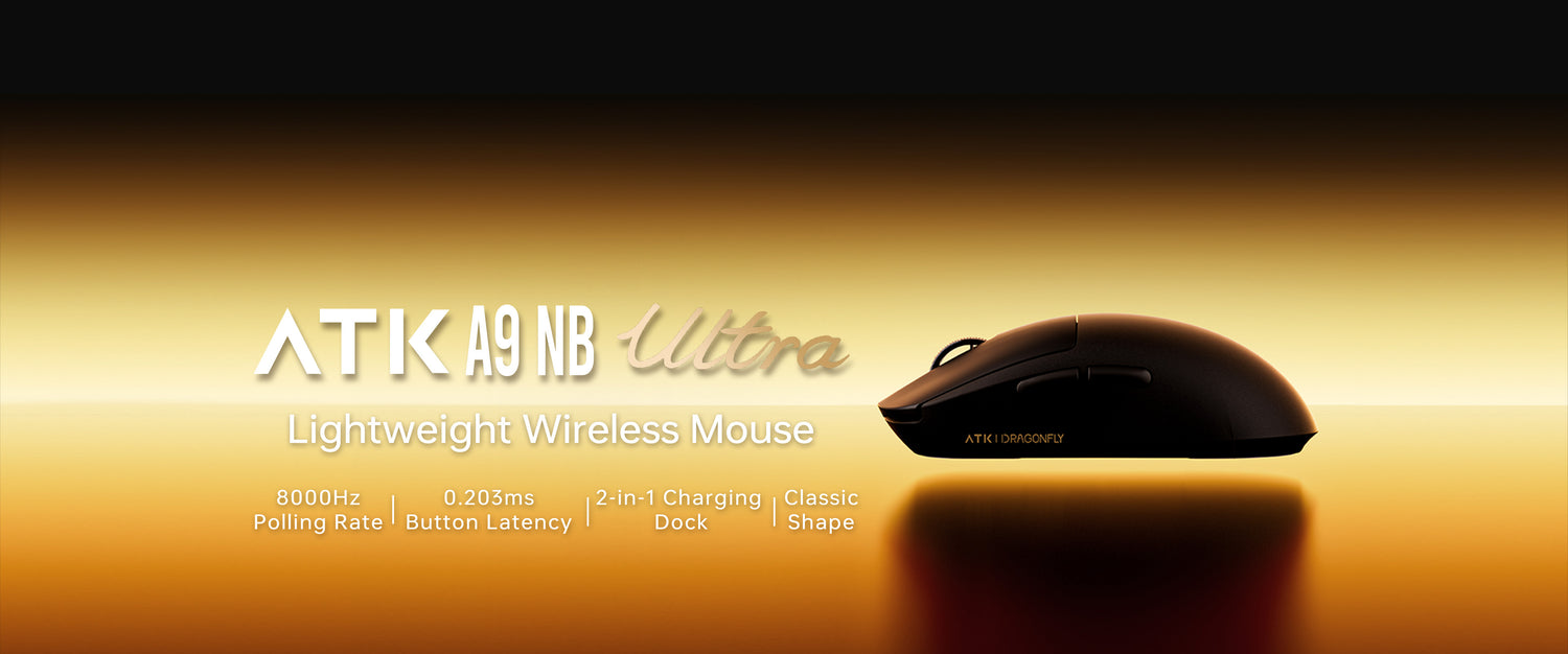 ATK Dragonfly A9 NB Lightweight Wireless Mouse