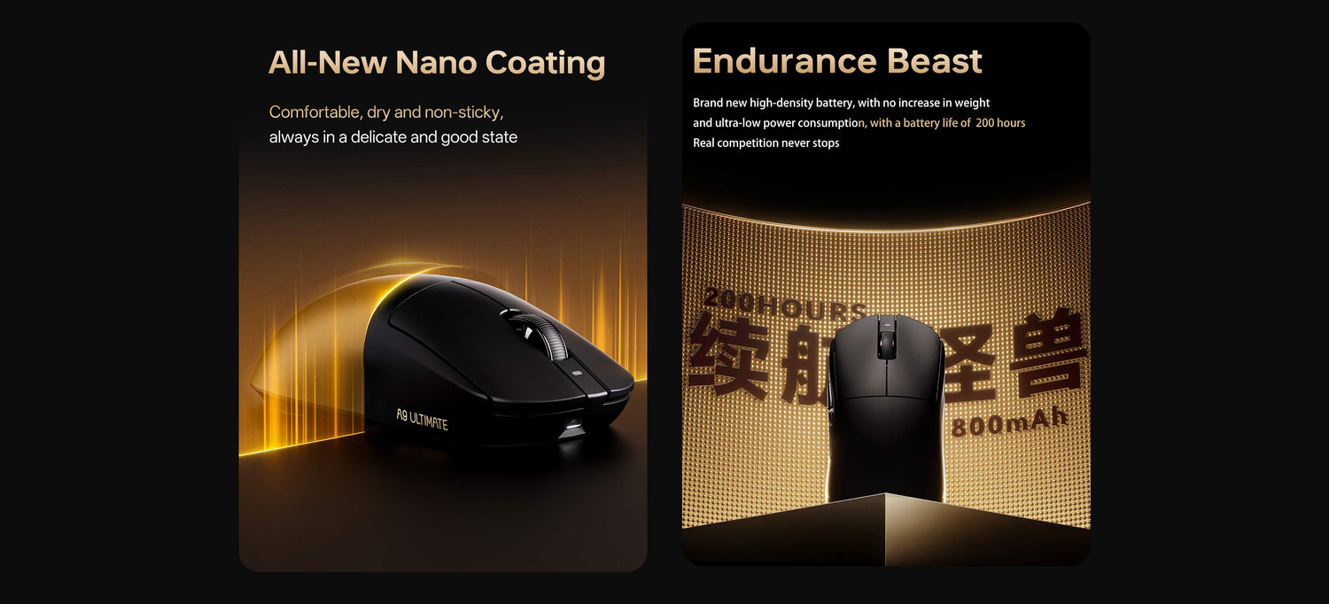 ATK Dragonfly A9 NB Lightweight Wireless Mouse