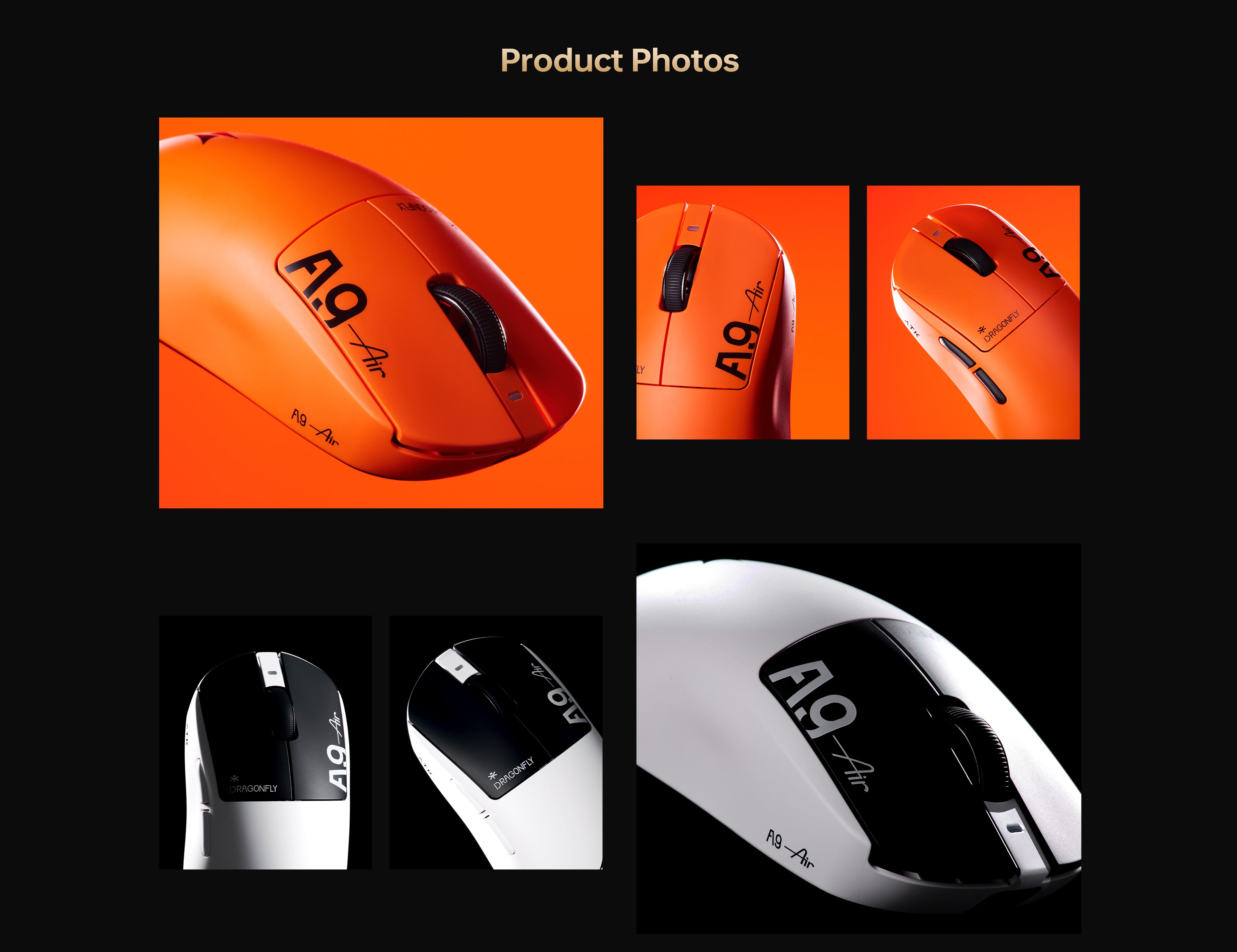 ATK Dragonfly A9 AIR Lightweight Wireless Mouse - Cybertronicsbd