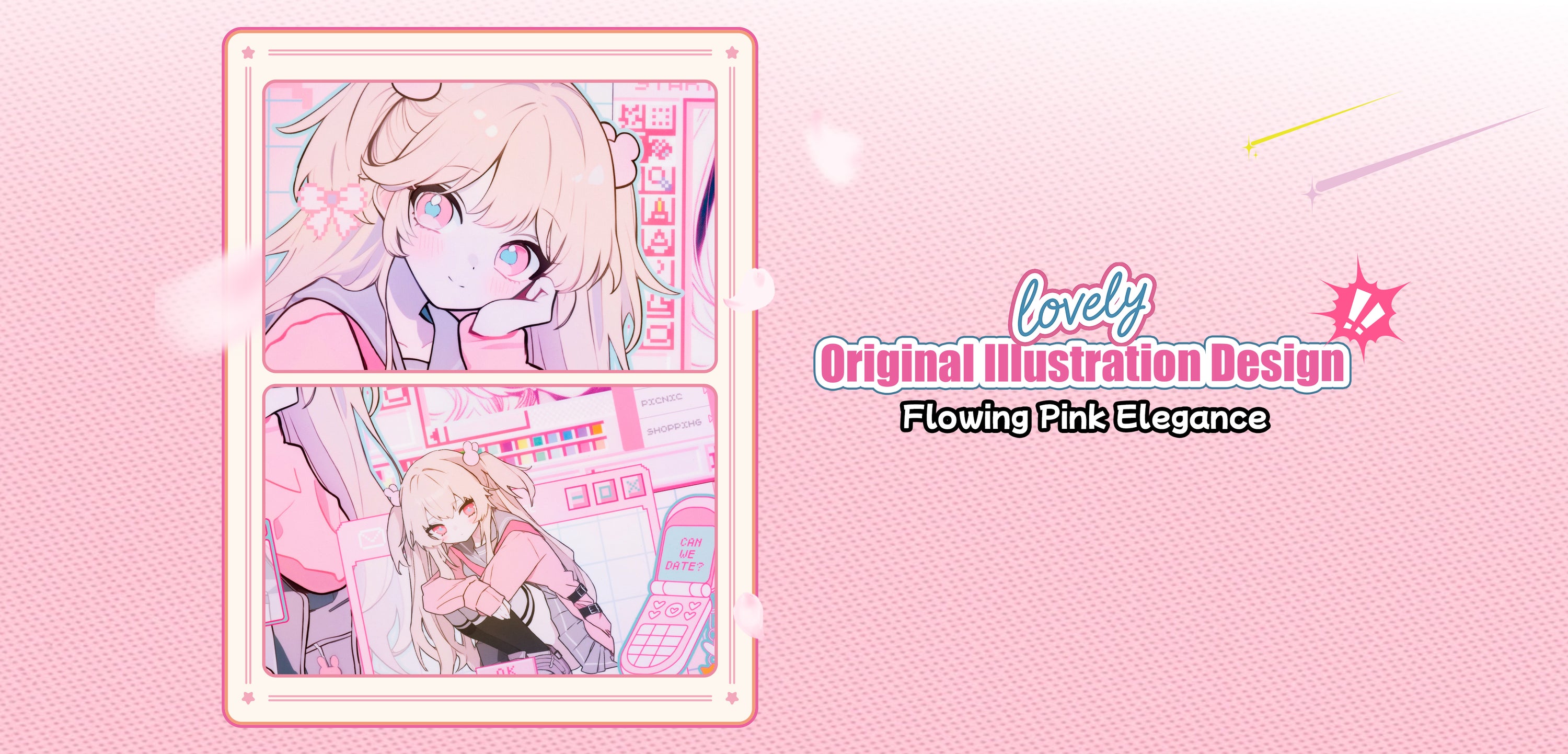ATK Anime Mouse Pad NANA Lycra surface