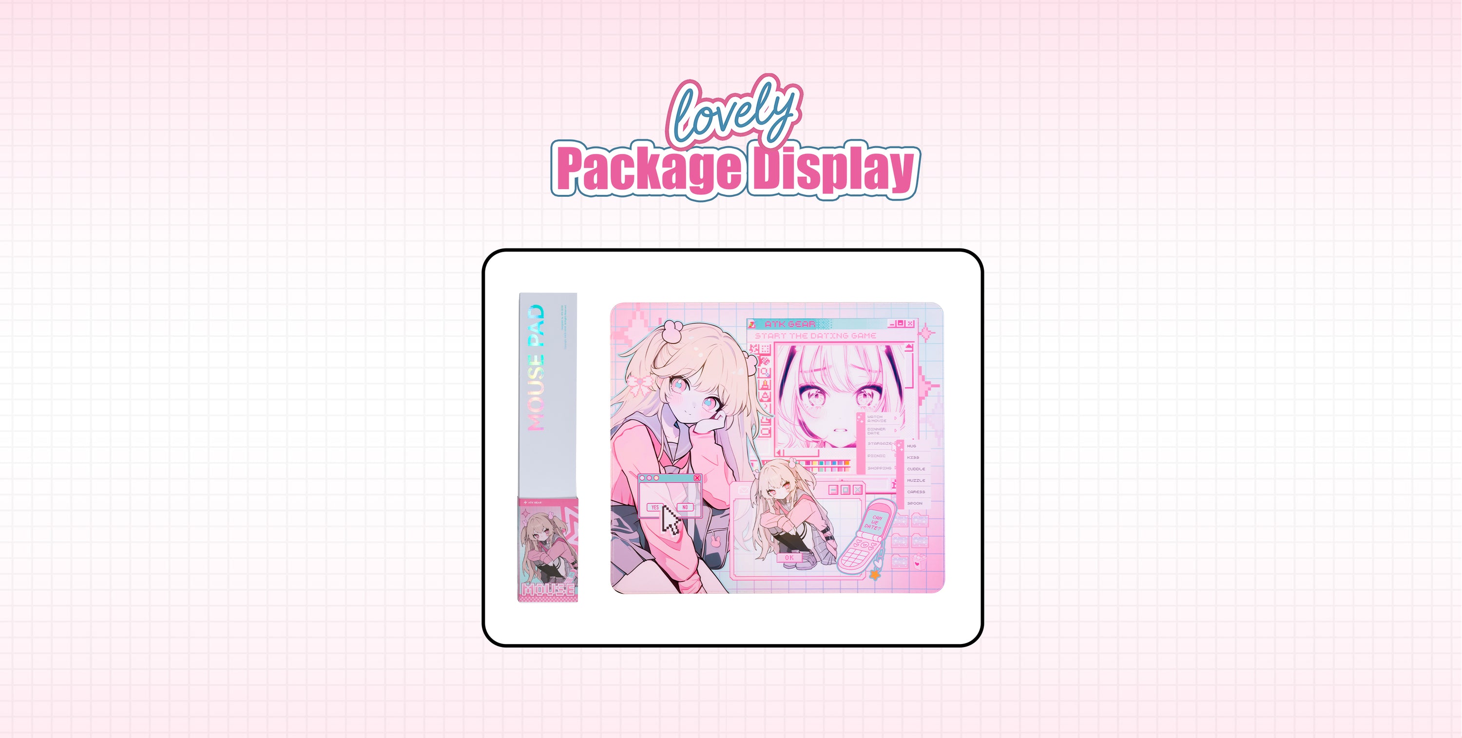 ATK Anime Mouse Pad NANA detail