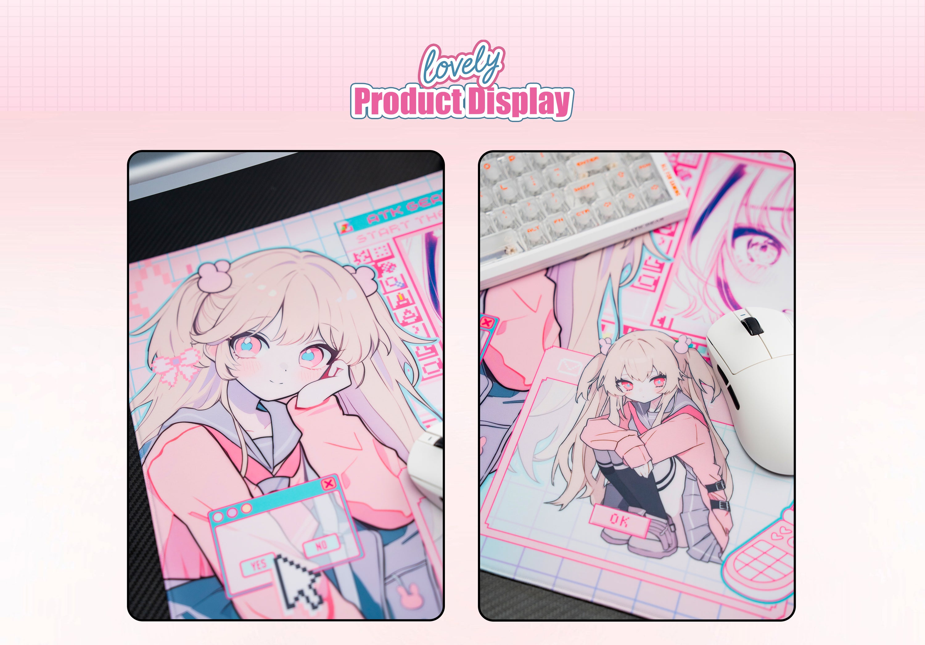 ATK Anime Mouse Pad NANA detail