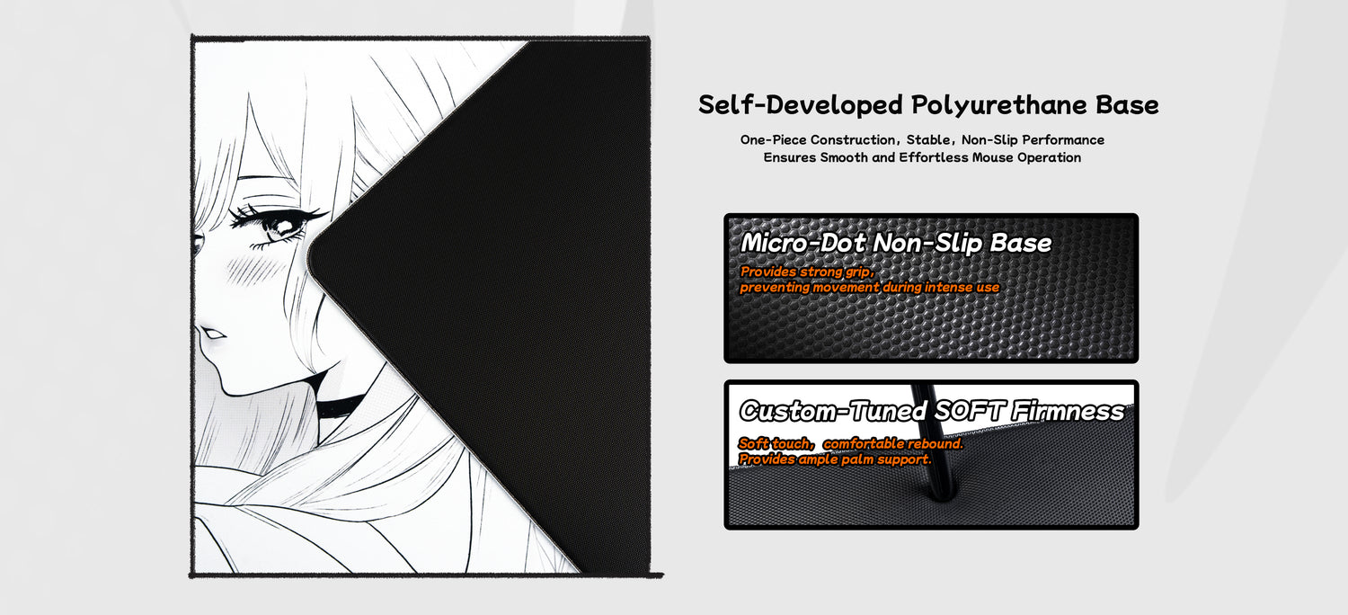 Anime Mouse Pad Reverie | Large Soft 490×420mm