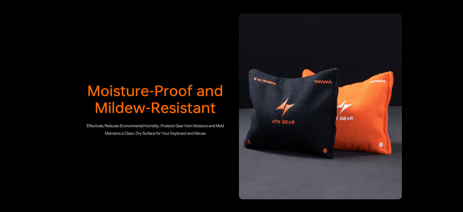 Handheld Sweat Bag | Cotton Canvas Desiccant 100×85×20mm
