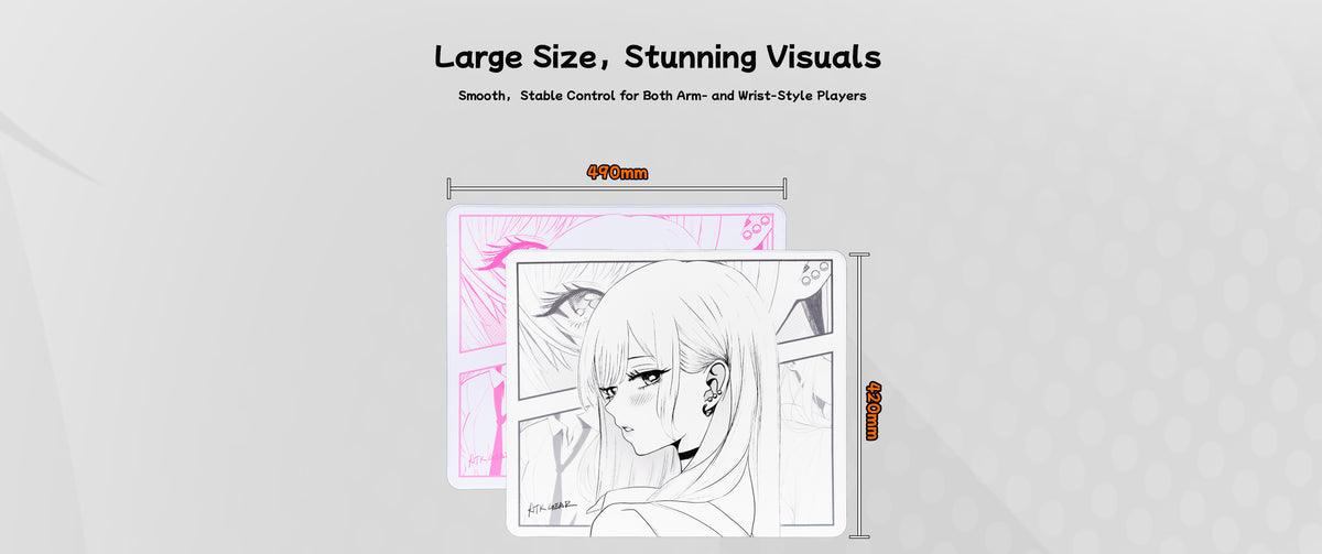 Anime Mouse Pad Reverie | Large Soft 490×420mm
