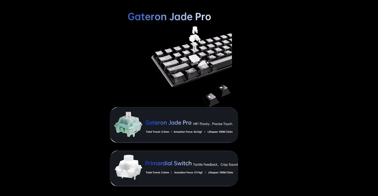 ATK 68 V3 eSports Keyboards | 65% CNC Aluminum