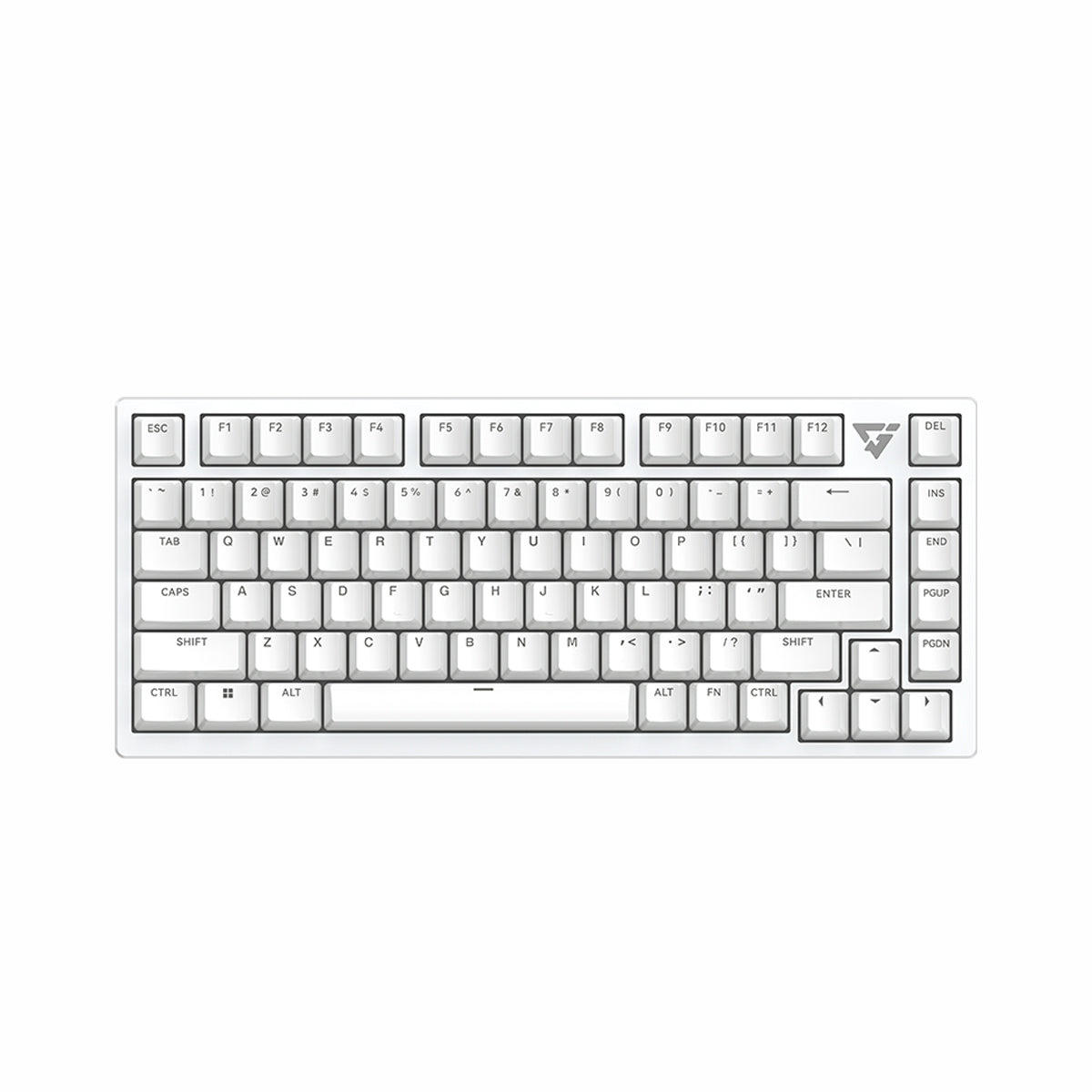 ATK 75 white magnetic switch gaming keyboard with customizable actuation point