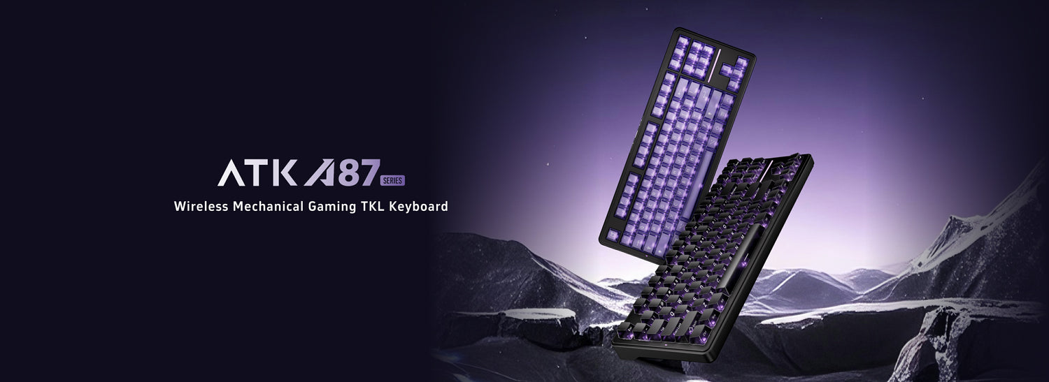 ATK A87 | Wireless Mechanical Gaming TKL Keyboard