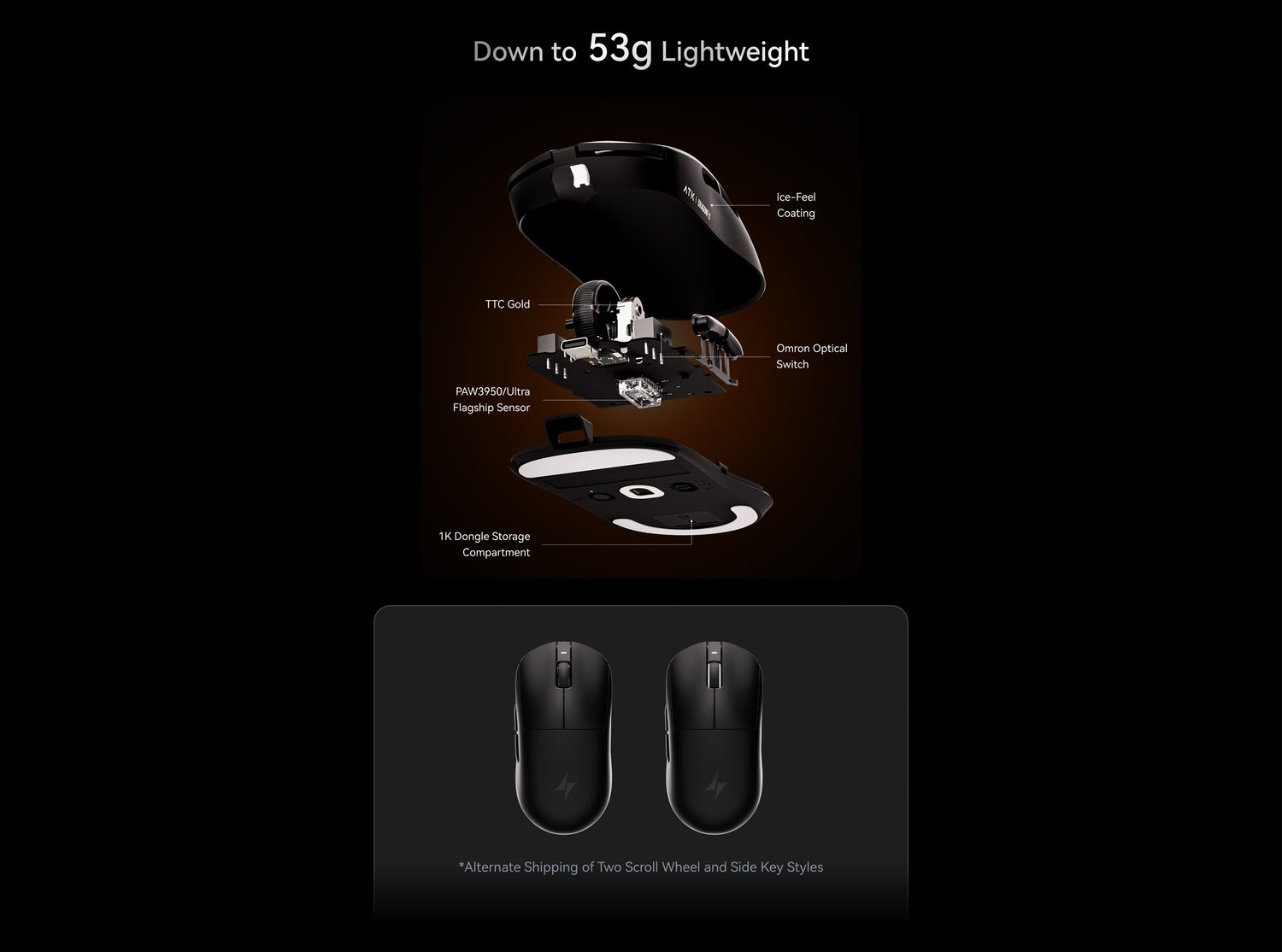 ATK Dragonfly A9 Series | Lightweight Wireless Mouse
