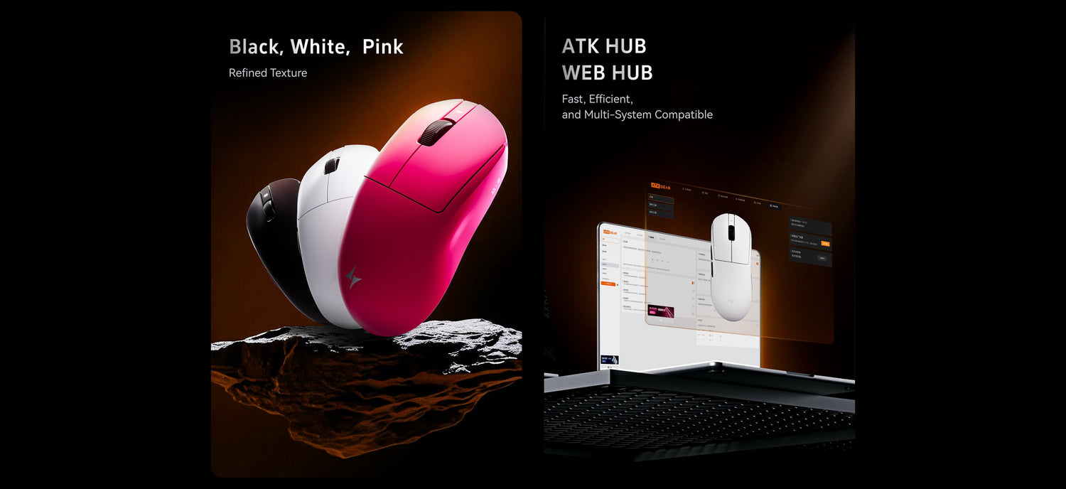 ATK Dragonfly A9 Series | Lightweight Wireless Mouse